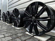Laden Sie das Bild in den Galerie-Viewer, 4x Alufelge 19 Zoll 8.0" 5x112 39ET Schwarz Audi A3 Rim Wheel FEL6378963993vy