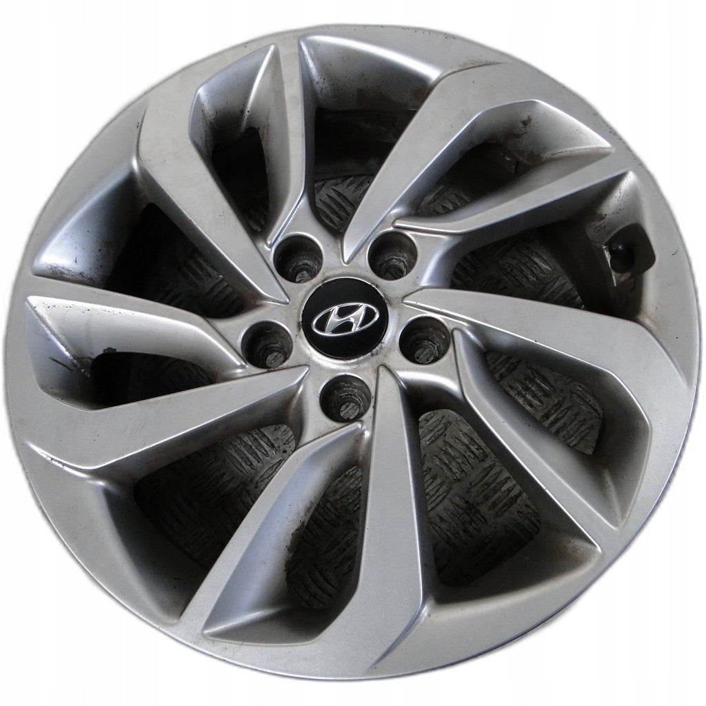 1x Alufelge 17 Zoll 7.0" 5x114.3 51ET Glanz Silber 52910-D3210 Hyundai Tucson FEL7434188480ea