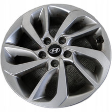 Laden Sie das Bild in den Galerie-Viewer, 1x Alufelge 17 Zoll 7.0" 5x114.3 51ET Glanz Silber 52910-D3210 Hyundai Tucson FEL7434188480ea