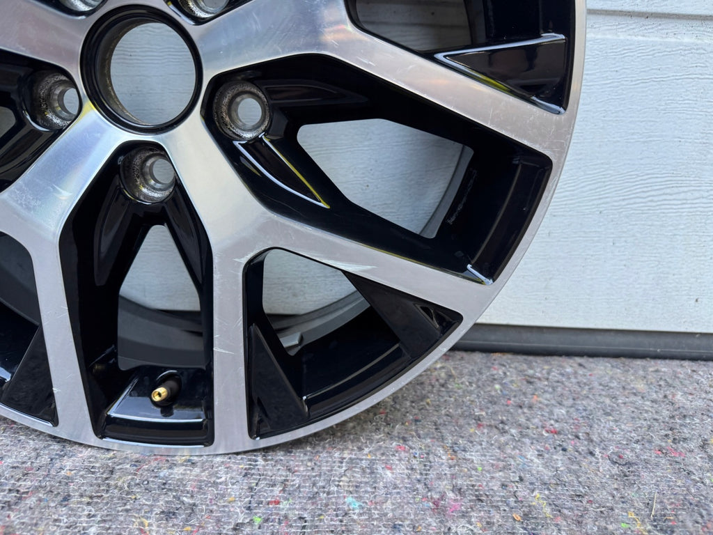 1x Alufelge 17 Zoll 6.0" 5x112 50ET Glanz Schwarz 2K5601025F VW Golf I Caddy FEL8839380342pm