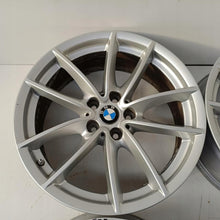 Laden Sie das Bild in den Galerie-Viewer, 4x Alufelge 18 Zoll 7.0" 5x112 22ET Glanz Silber 6880047 BMW X3 G01 G02 FEL5872594186mw
