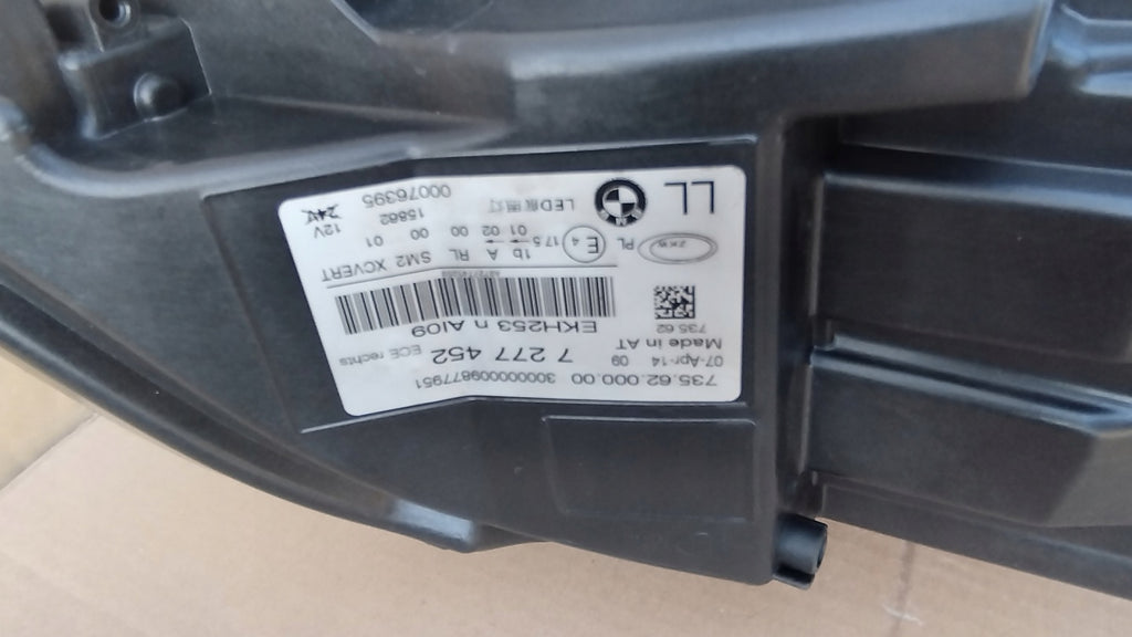 Frontscheinwerfer BMW X5 E70 X6 E71 E72 7277452 LED Links Scheinwerfer Headlight SCH6311352205az