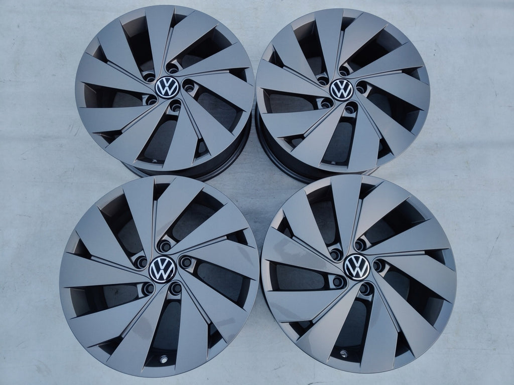 4x Alufelge 17 Zoll 7.5" 5x112 51ET 5H0601025C VW Golf VIII I Caddy Rim Wheel FEL2489109596im