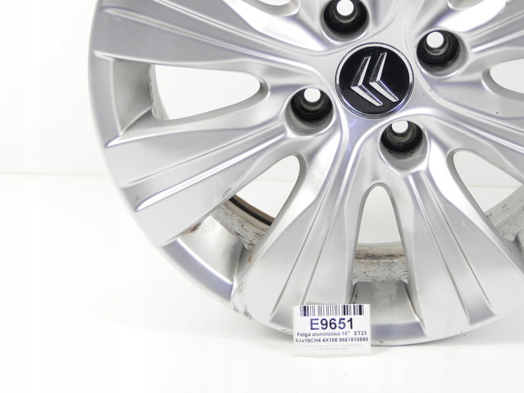 1x Alufelge 16 Zoll 6.0" 4x108 23ET 9681810880 Citroën Picasso I C3 Rim Wheel FEL1691422069ol