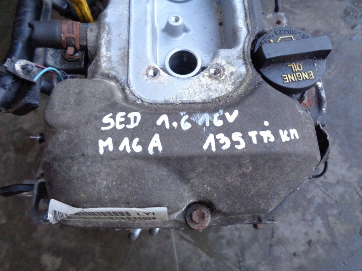 Motor Fiat Suzuki Sedici Sx4 M16A 1.6 135TKm 2008 Benzin Engine Unkomplett MOT2035687805it