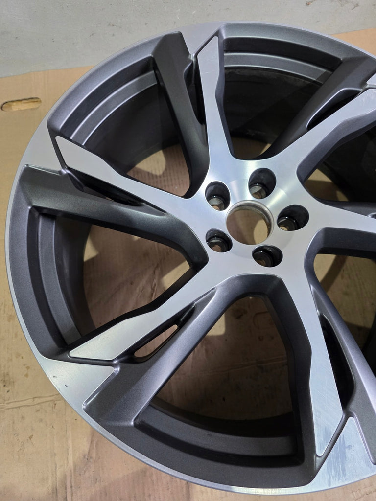 1x Alufelge 22 Zoll 9.0" 5x108 38 5ET Matt Graphit 31454204 Mg Xc90 I Rim Wheel FEL6274538713uv