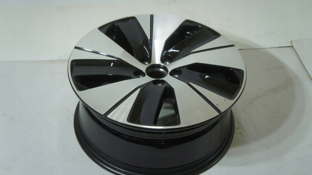 1x Alufelge 18 Zoll 7.5" 5x108 50,5ET Glanz Schwarz 31680403 Volvo Xc40