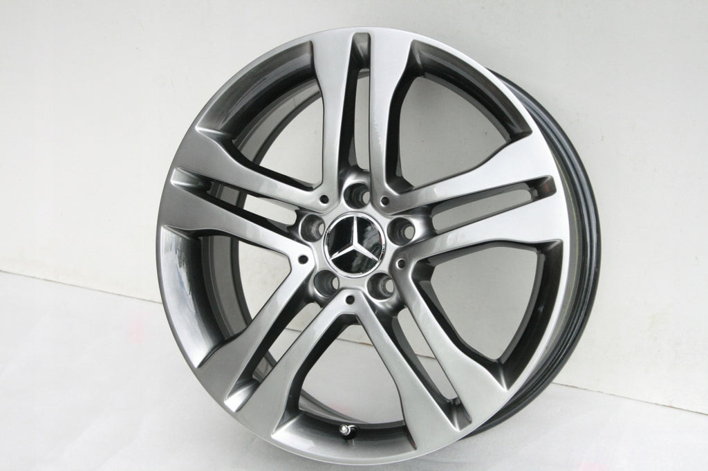 4x Alufelge 18 Zoll 7.0" 5x112 46ET Glanz A1564010102 Mercedes-Benz X156 FEL2702268043lu