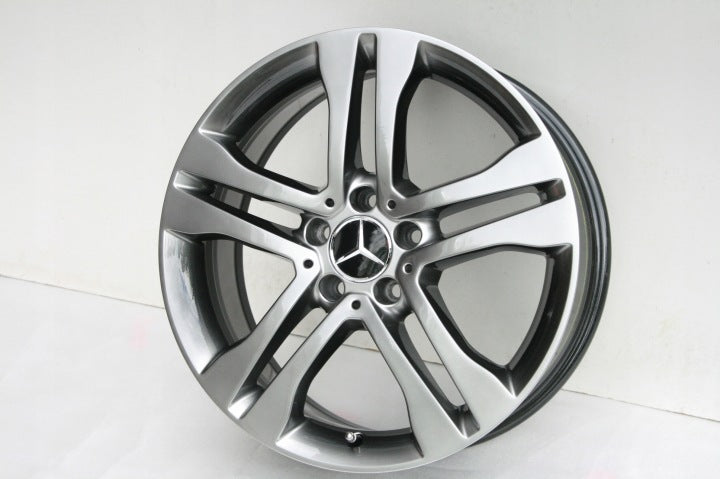 4x Alufelge 18 Zoll 7.0" 5x112 46ET Glanz A1564010102 Mercedes-Benz X156 FEL2702268043lu