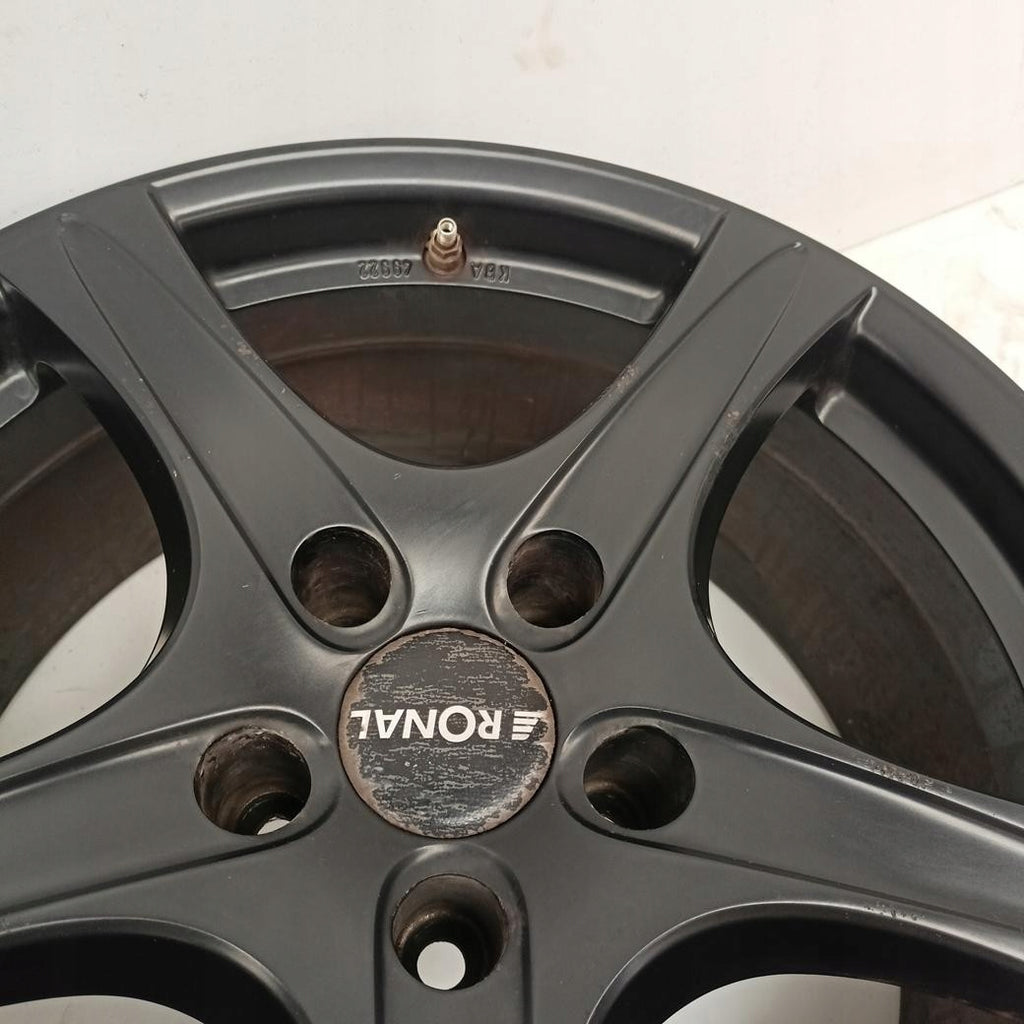 4x Alufelge 18 Zoll 8.0" 5x114.3 40ET Glanz Schwarz 56R880508 Hyundai I FEL8073879170cd