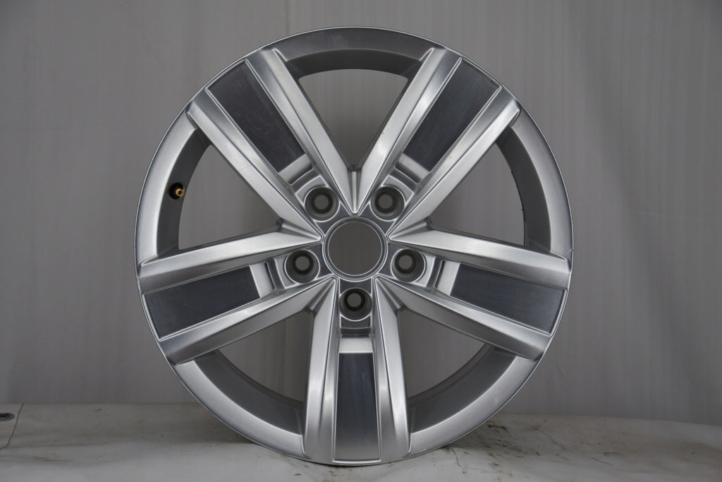 1x Alufelge 17 Zoll 7.0" 5x120 56ET Glanz 7E0601025AB VW Rim Wheel FEL1112625174ag
