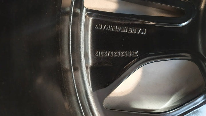 1x Alufelge 19 Zoll 8.0" 5x112 34ET Glanz Schwarz A2934010200 Mercedes-Benz Eqc FEL8186478681sk
