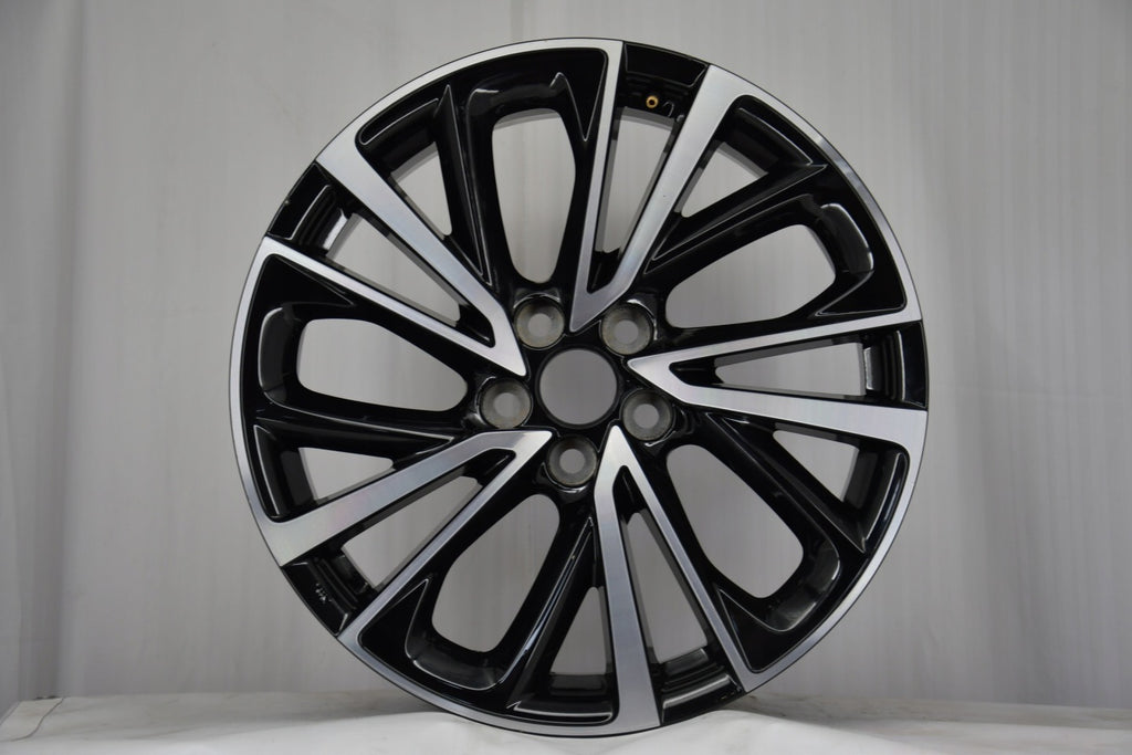 1x Alufelge 19 Zoll 7.0" 5x114.3 35ET Glanz Graphit Toyota Rim Wheel FEL7646676929kk
