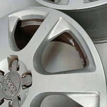 Laden Sie das Bild in den Galerie-Viewer, 4x Alufelge 17 Zoll 8.0" 5x112 39ET Glanz Silber 8R0601025 Audi Q5 Rim Wheel FEL1237915792oe