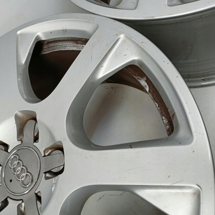 4x Alufelge 17 Zoll 8.0" 5x112 39ET Glanz Silber 8R0601025 Audi Q5 Rim Wheel FEL1237915792oe