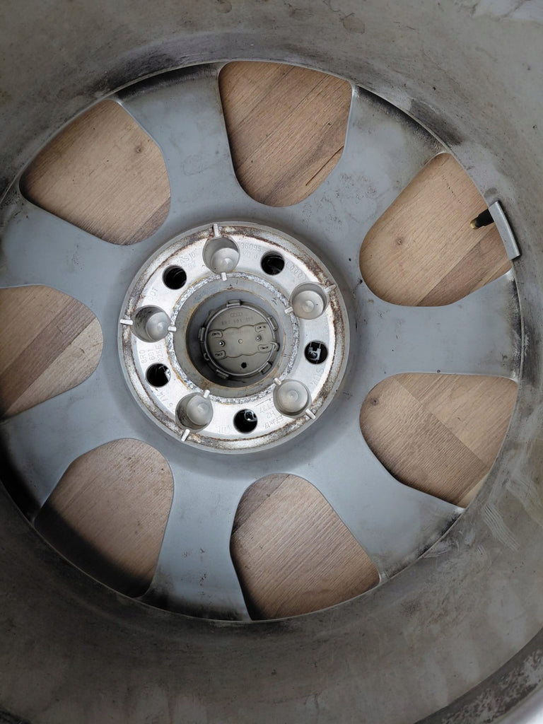 4x Alufelge 17 Zoll 7.0" 5x112 37ET Glanz Silber 8R0601025E Audi Q5 Rim Wheel FEL2934433260uv