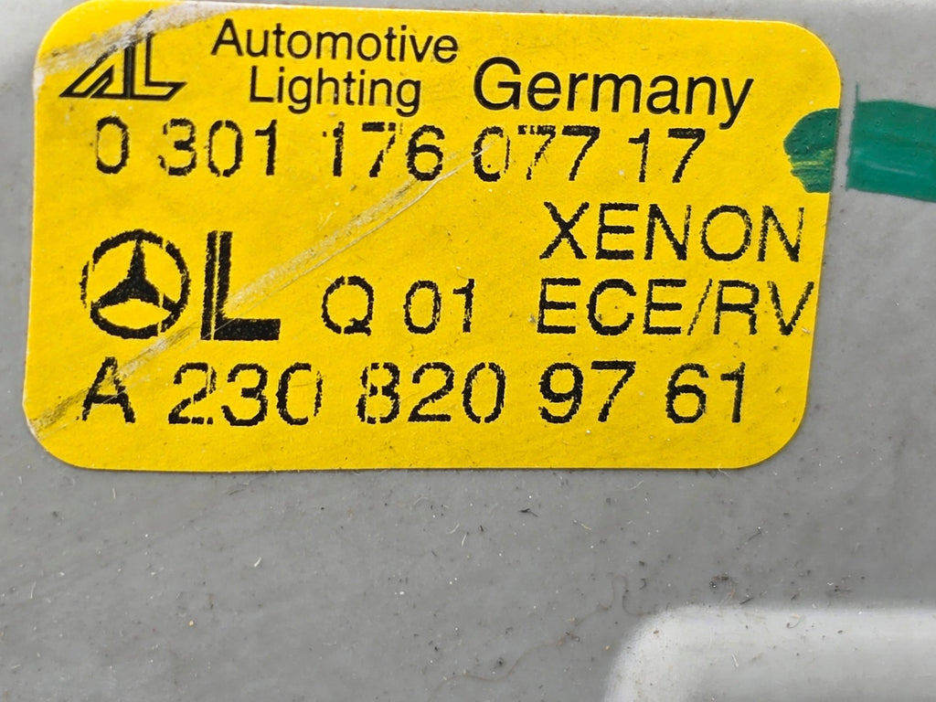 Frontscheinwerfer Mercedes-Benz Sl A2308209761 Links Scheinwerfer Headlight SCH9810065934jp