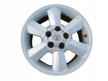 Load image into Gallery viewer, 1x Alufelge 16 Zoll 6.5" 5x114.3 45ET Glanz Silber PZ406-X2671-ZC Toyota FEL1461070142et