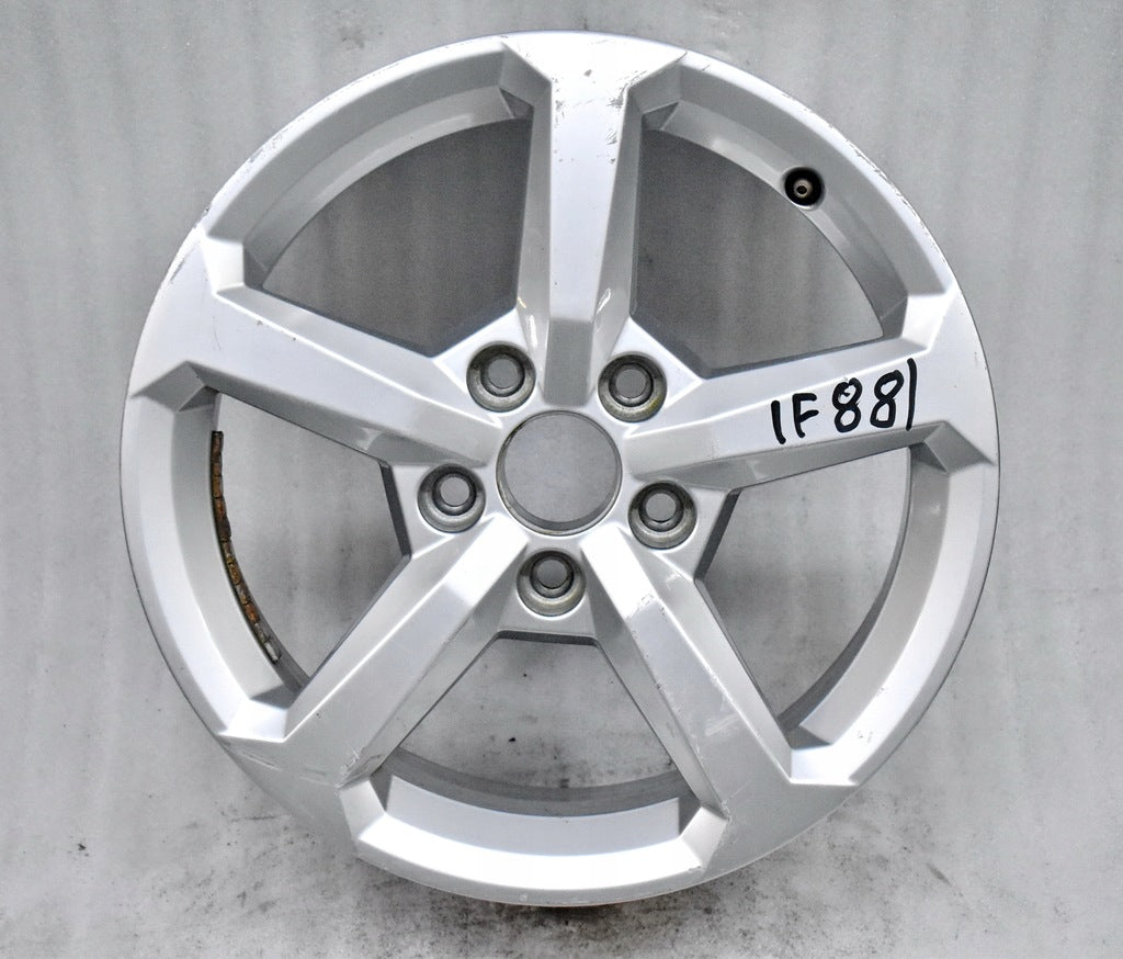 1x Alufelge 16 Zoll 6.5" 5x112 43ET Glanz Silber 81A601025 Audi Q2 Rim Wheel FEL3966073035ib