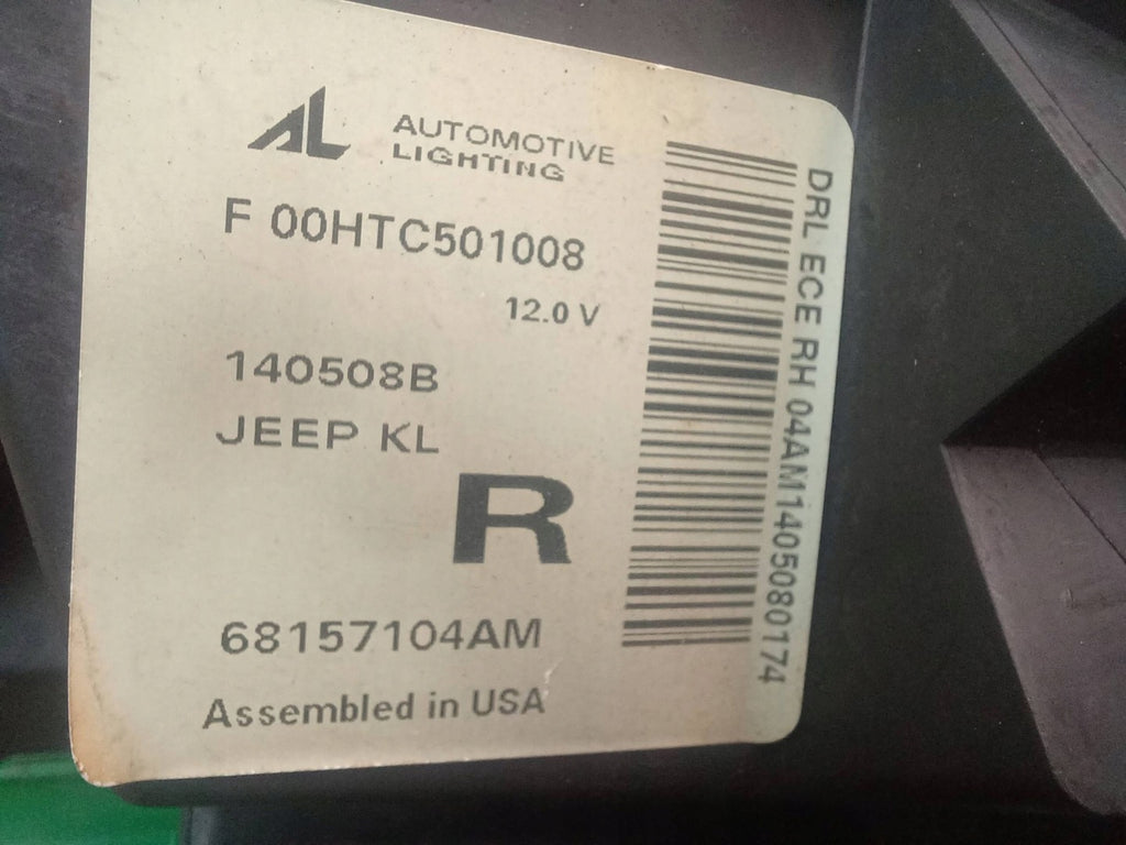 Frontscheinwerfer Jeep Cherokee F00HTC501008 Rechts Scheinwerfer Headlight SCH8020900899va