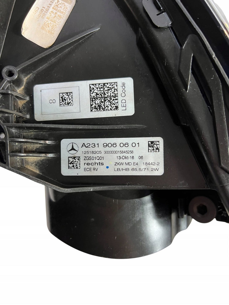 Frontscheinwerfer Mercedes-Benz R231 A2319060601 LED Rechts Headlight SCH5050803428qy