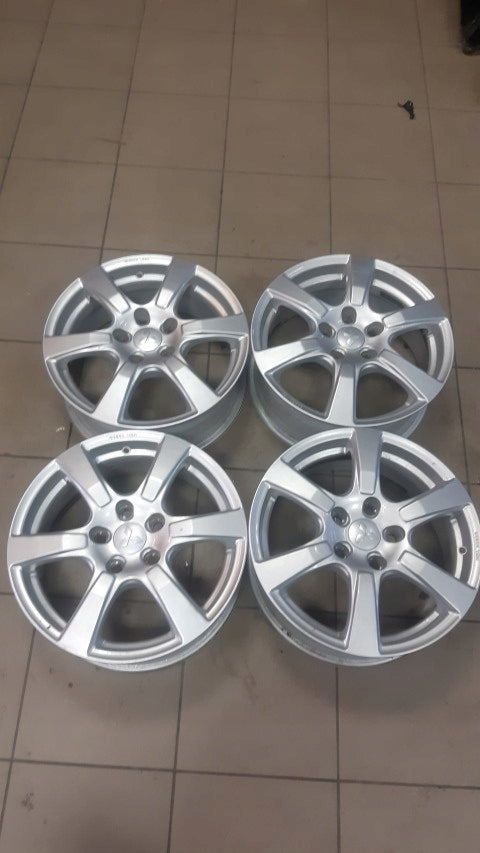4x Alufelge 16 Zoll 6.5" 5x114.3 Mitsubishi I W Rim Wheel FEL5922893404yk