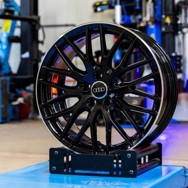 4x Alufelge 19 Zoll 8.5" 5x112 43ET Glanz Schwarz 4G9601025K Audi A4 A3 FEL9090556176ov