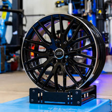 Load image into Gallery viewer, 4x Alufelge 19 Zoll 8.5" 5x112 43ET Glanz Schwarz 4G9601025K Audi A4 A3 FEL9090556176ov
