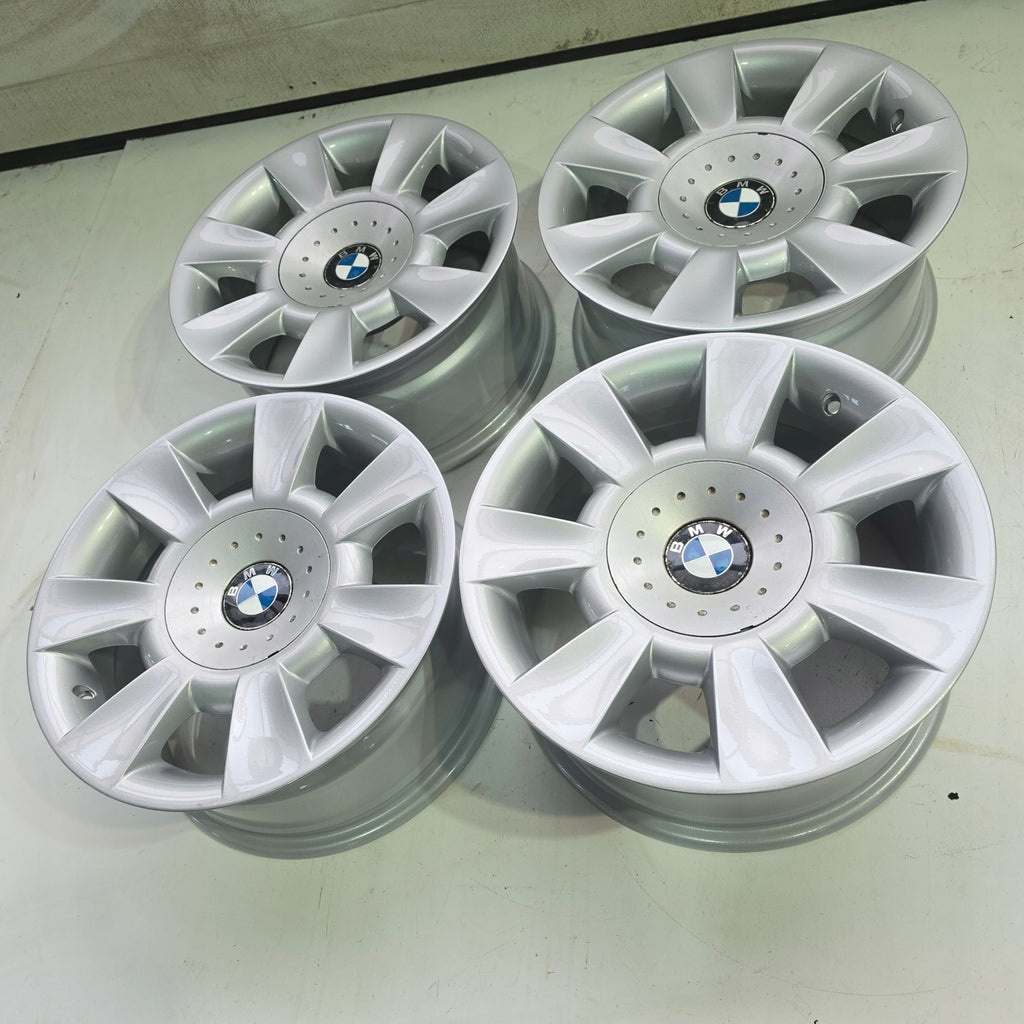 4x Alufelge 15 Zoll 7.5" 5x120 20ET Silber 6751763-13 BMW 5 E39 Rim Wheel FEL7651530644kg