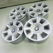 Laden Sie das Bild in den Galerie-Viewer, 4x Alufelge 15 Zoll 7.5" 5x120 20ET Silber 6751763-13 BMW 5 E39 Rim Wheel FEL7651530644kg