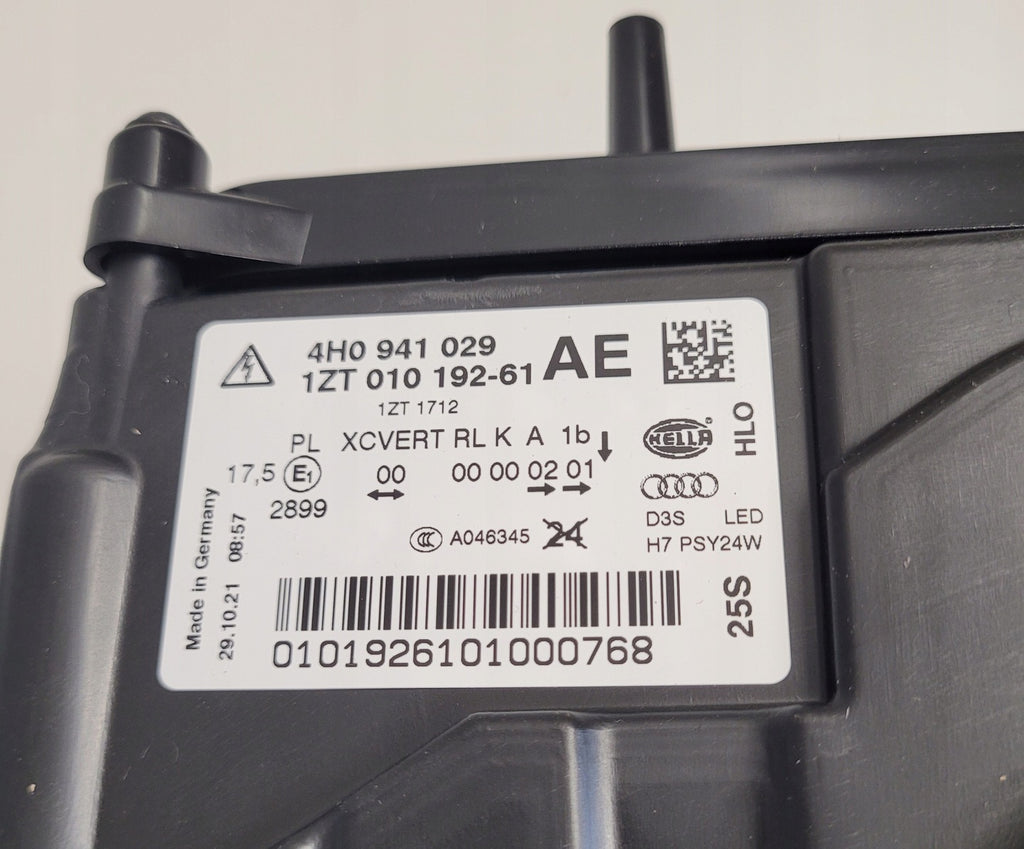 Frontscheinwerfer Audi A8 4H0941029 Xenon Links Scheinwerfer Headlight