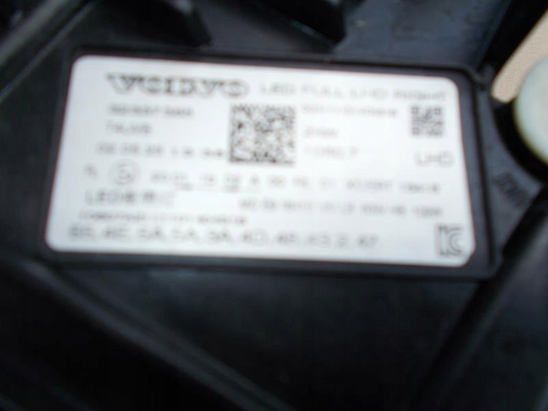 Frontscheinwerfer Volvo Xc60 32337385 Full LED Rechts Scheinwerfer Headlight SCH3212218027xr