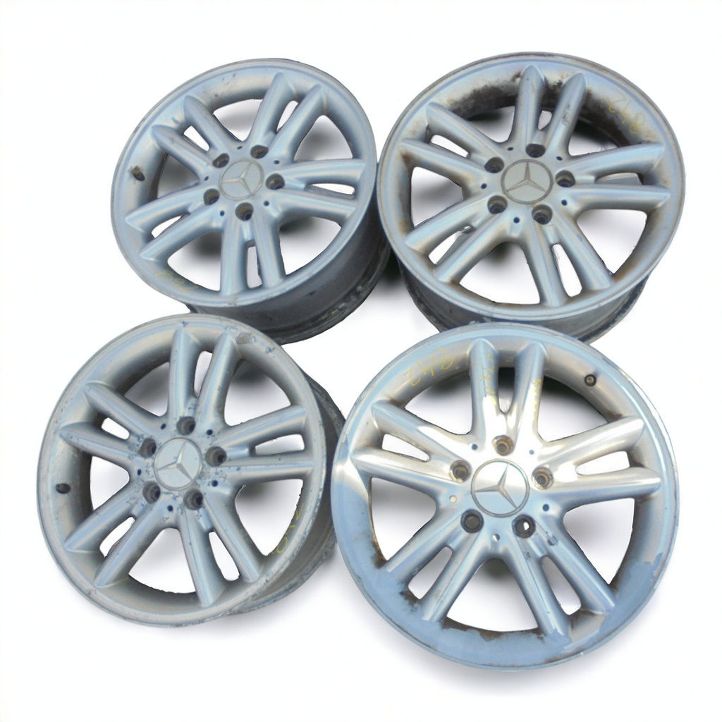 4x Alufelge 16 Zoll 7.0" 5x112 Mercedes-Benz Rim Wheel