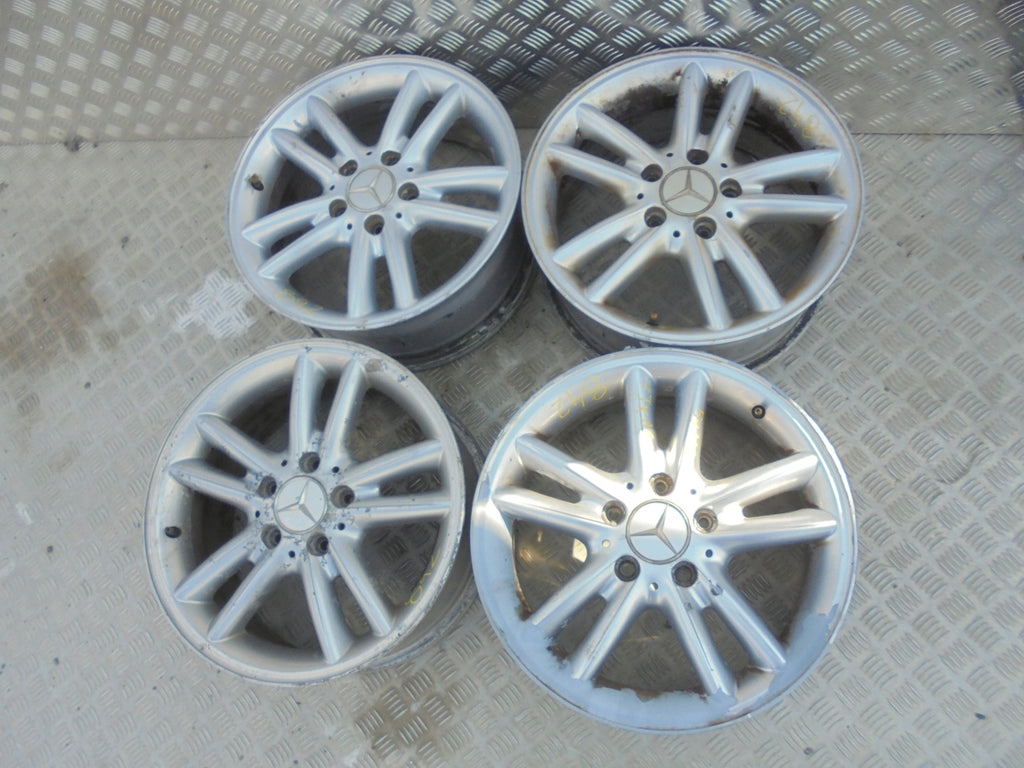 4x Alufelge 16 Zoll 7.0" 5x112 Mercedes-Benz Rim Wheel