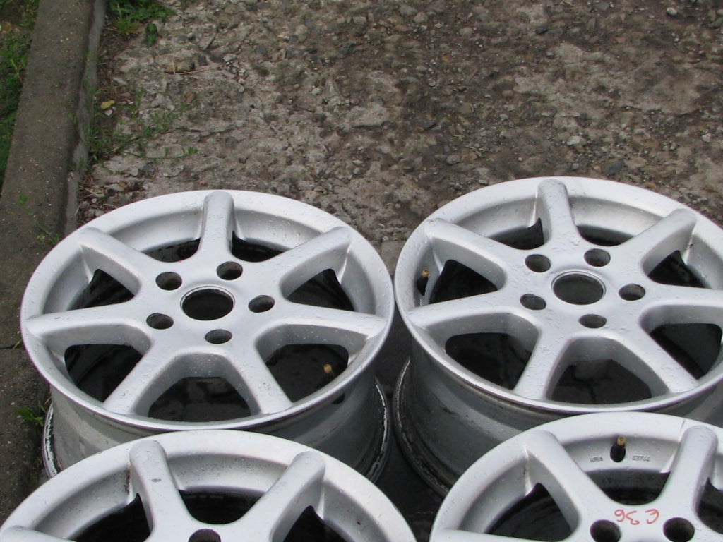 4x Alufelge 15 Zoll 7.0" 5x120 47ET Matt Silber BMW Rim Wheel FEL9452606248cx