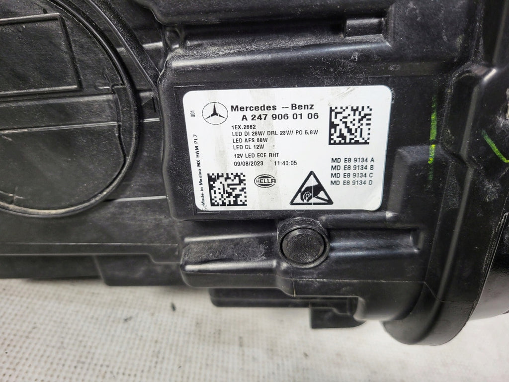 Frontscheinwerfer Mercedes-Benz Glb X247 A2479060106 LED Links Headlight SCH9670311042cw