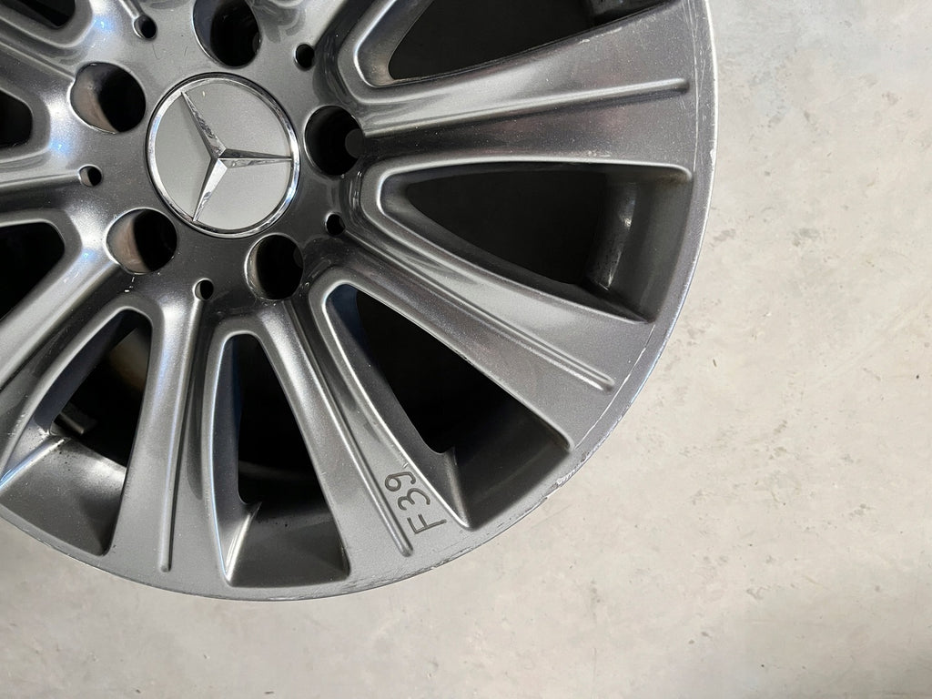 1x Alufelge 16 Zoll 8.0" 5x112 46ET Glanz Graphit A2124015802 Mercedes-Benz W212