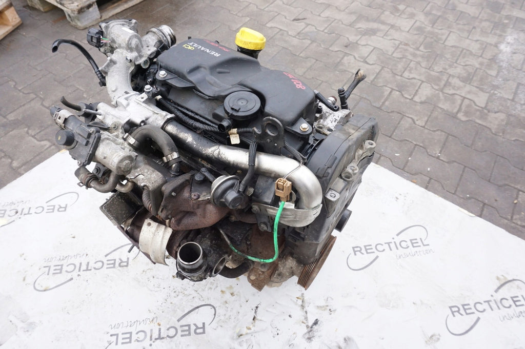 Motor Renault K9K808 1.5 DCI 83TKm Diesel Engine Komplett