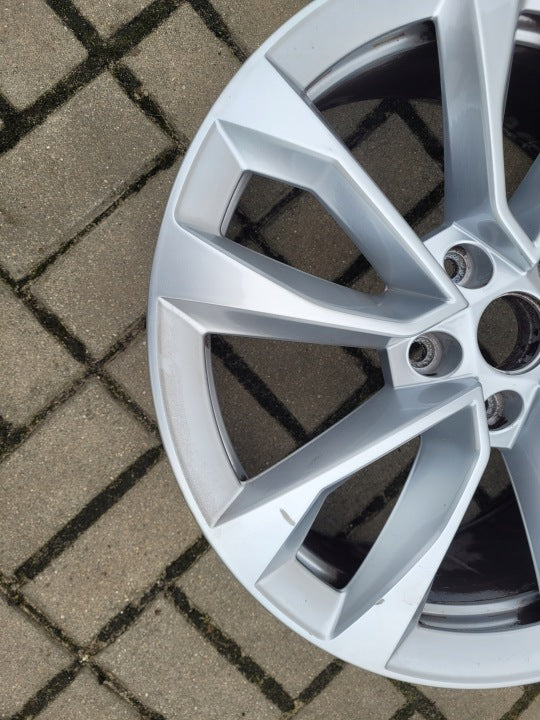 1x Alufelge 18 Zoll 7.0" 5x112 45ET 57A601025AS Skoda Karoq Rim Wheel FEL5636204180hi