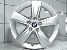 Laden Sie das Bild in den Galerie-Viewer, 4x Alufelge 17 Zoll 7.5" 5x112 54ET Silber 6855087 BMW Active F45 F46 Rim Wheel FEL5436142359hn