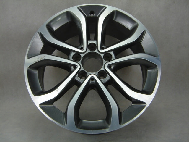 1x Alufelge 17 Zoll 7.0" 5x112 38ET Glanz Graphit A2054010200 Mercedes-Benz W205 FEL3389497304jc