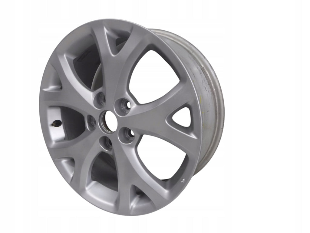 1x Alufelge 17 Zoll 6.5" 5x114.3 52 5ET Glanz Schwarz Mazda 3 5 Rim Wheel FEL7502011711jh