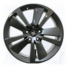 Laden Sie das Bild in den Galerie-Viewer, 1x Alufelge 18 Zoll 7.5&quot; 5x112 51ET Glanz Graphit 5F0601025 Seat Rim Wheel