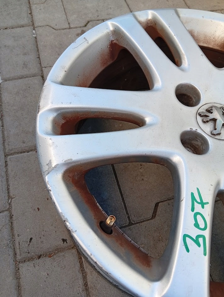 1x Alufelge 17 Zoll 6.5" 4x108 Peugeot 307 Rim Wheel FEL7268603969tt