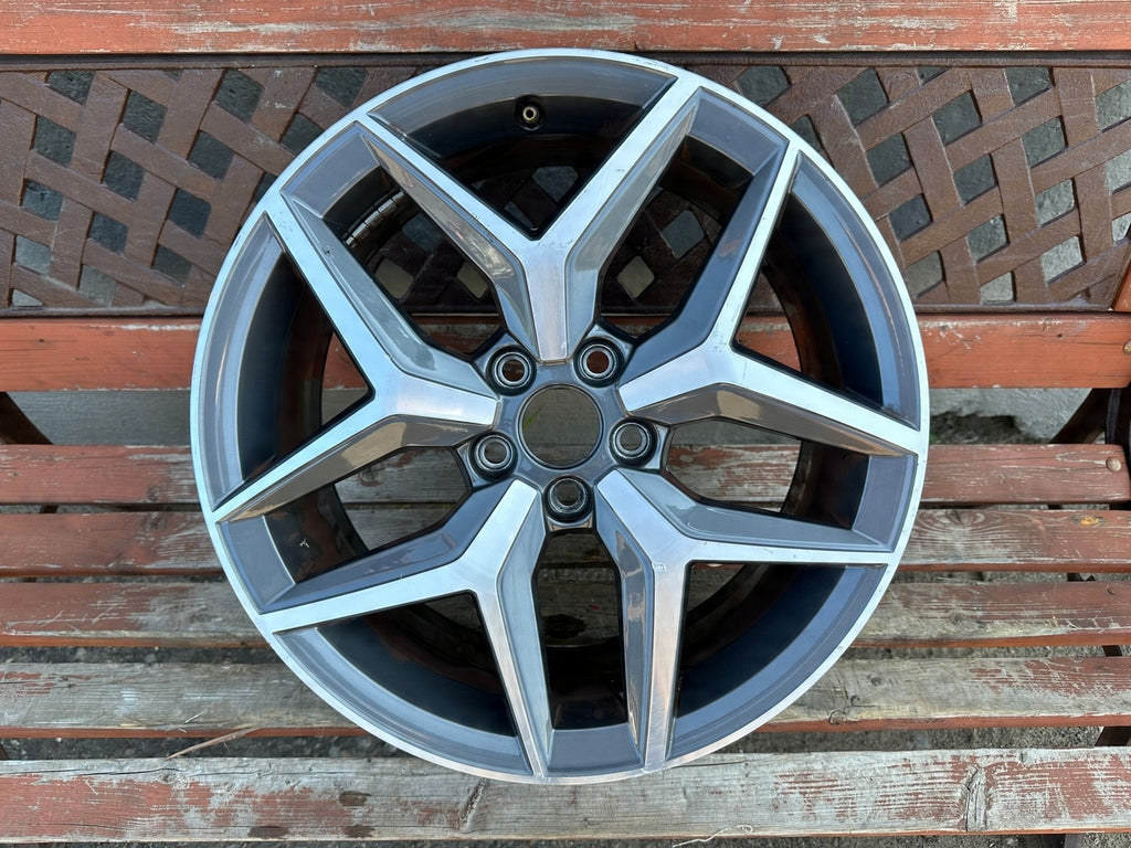 1x Alufelge 17 Zoll 7.0" 5x100 51ET Glanz Graphit 6F0601025C Mg Ibiza V
