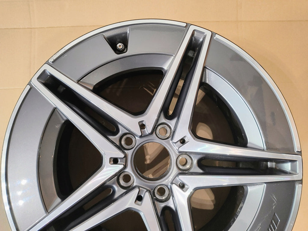 1x Alufelge 18 Zoll 9.0" 5x112 58ET Graphit A2064016600 Mercedes-Benz W206 FEL3985835587fa