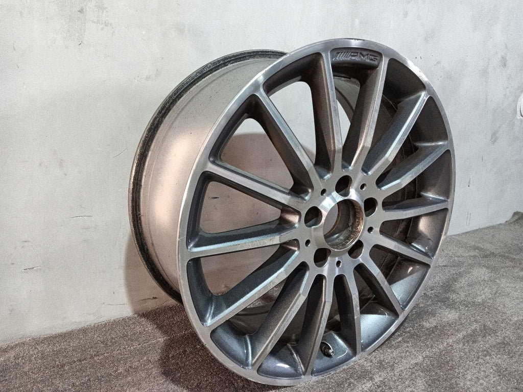 1x Alufelge 18 Zoll 7.5" 5x112 52ET Glanz Schwarz A1764010200 Mercedes-Benz FEL7619996925na