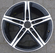 Load image into Gallery viewer, 1x Alufelge 18 Zoll 7.5" 5x112 49ET Glanz Schwarz A1774010700 Mercedes-Benz FEL5476758795ty