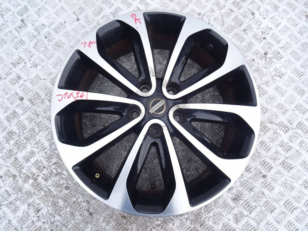 1x Alufelge 18 Zoll 80862B Nissan Qashqai I J10 Rim Wheel FEL9111299101sn