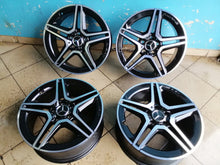 Laden Sie das Bild in den Galerie-Viewer, 4x Alufelge 18 Zoll 7.5" 5x112 49ET Glanz Graphit A1774011500 Mercedes-Benz Mg FEL3249021467hp
